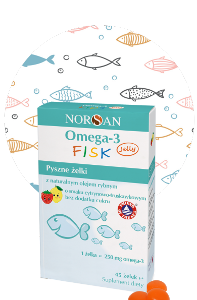 Omega-3 FISK Jelly