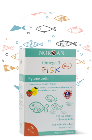 Omega-3 FISK Jelly 120
