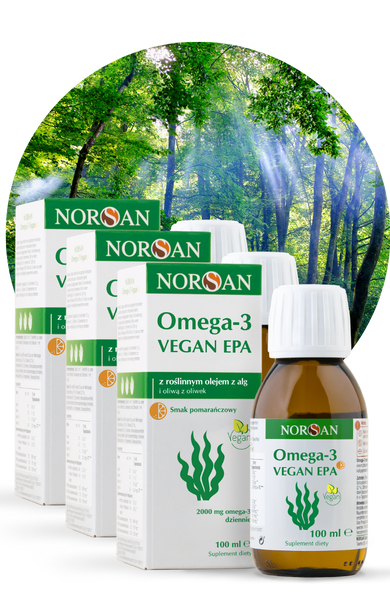 Zestaw Omega-3 Vegan EPA 3 sztuki